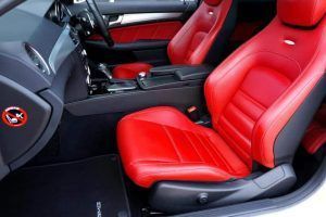 intérieur d'une voiture